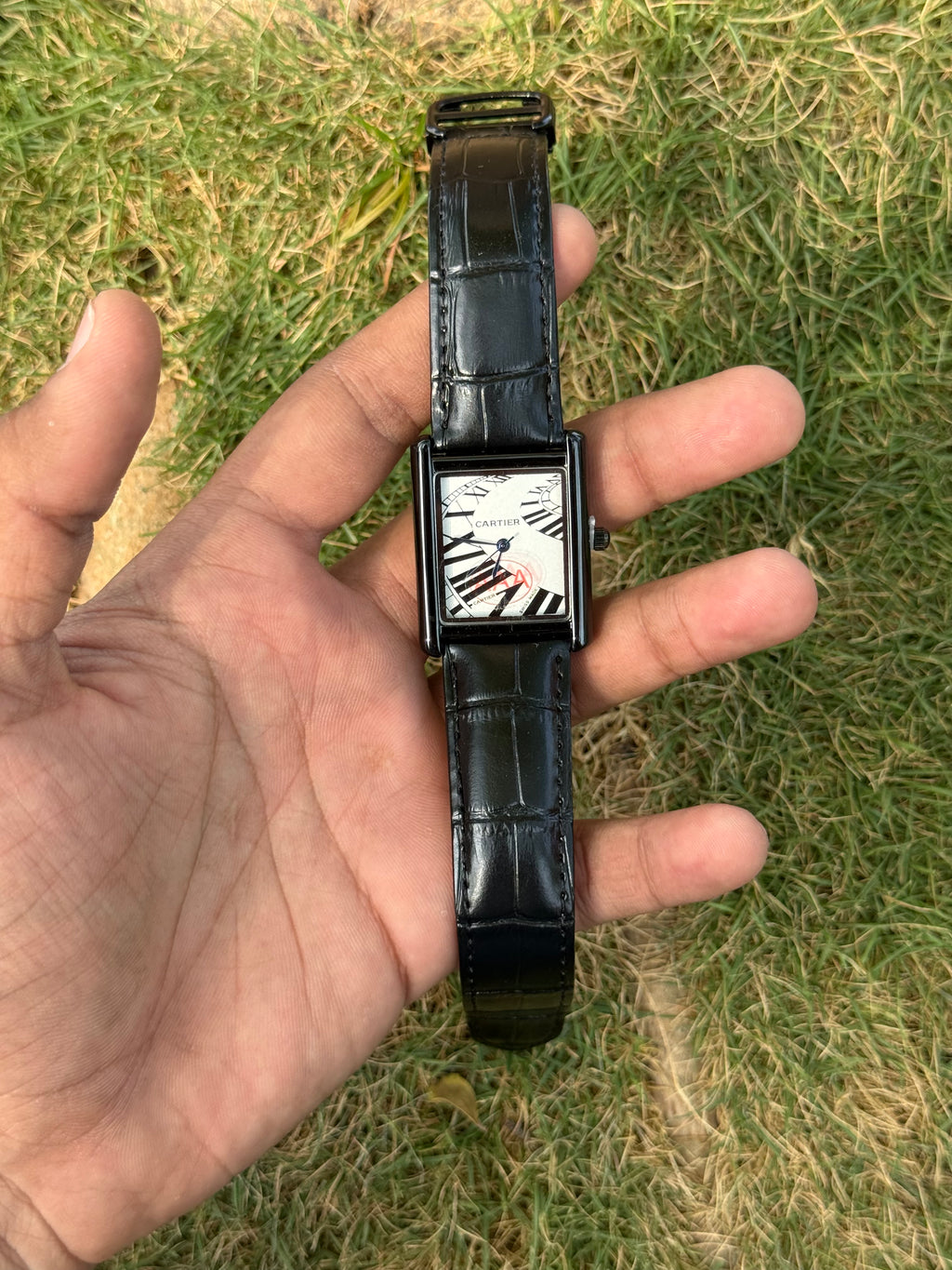Cartier Tank Noir Edition Men's Watch