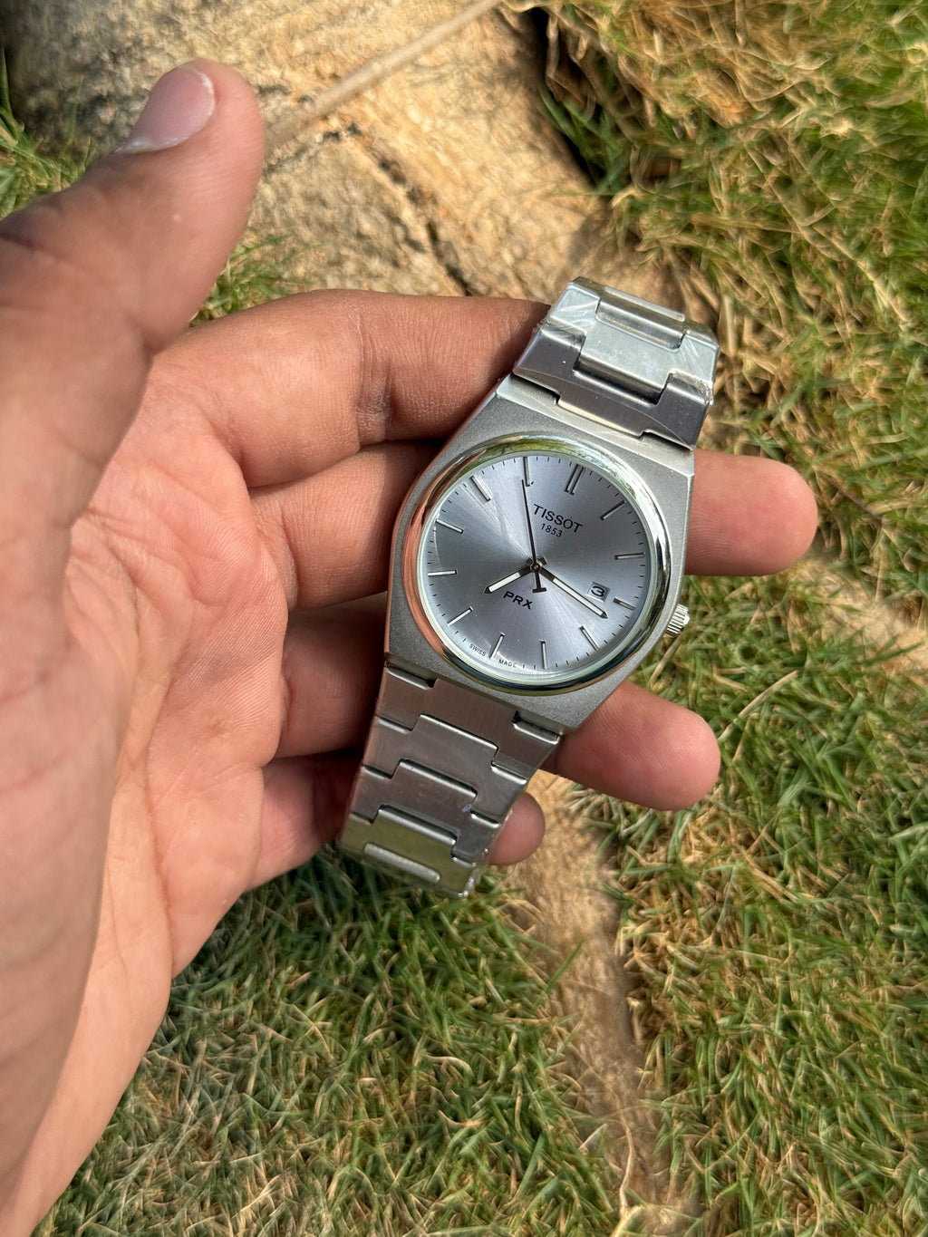 Tissot PRX Retro – Satin-Brushed Men's Watch