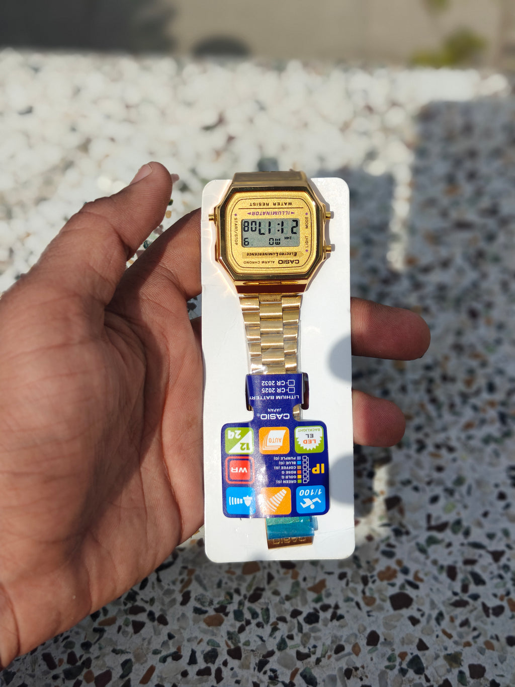 Casio Vintage Style Digital – Full Gold Retro Classic Edition