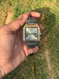 Cartier Santos Dumont – Dual-Tone Executive & Slate Grey Leather - Men's Watch