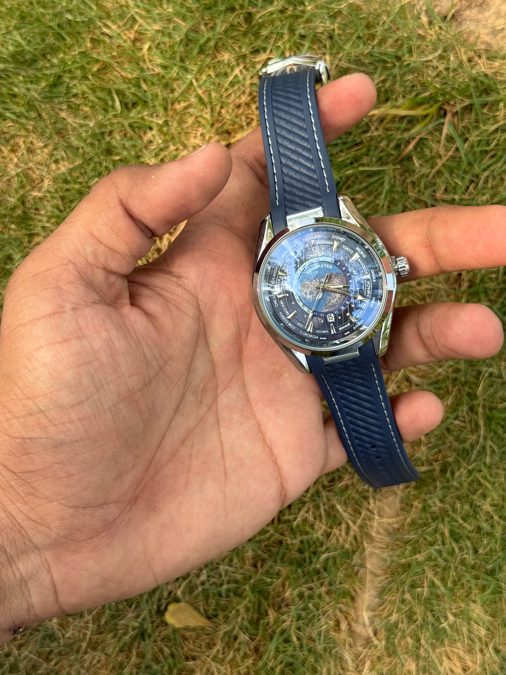Omega Seamaster Aqua Terra Worldtimer – Ocean Blue Elite Edition