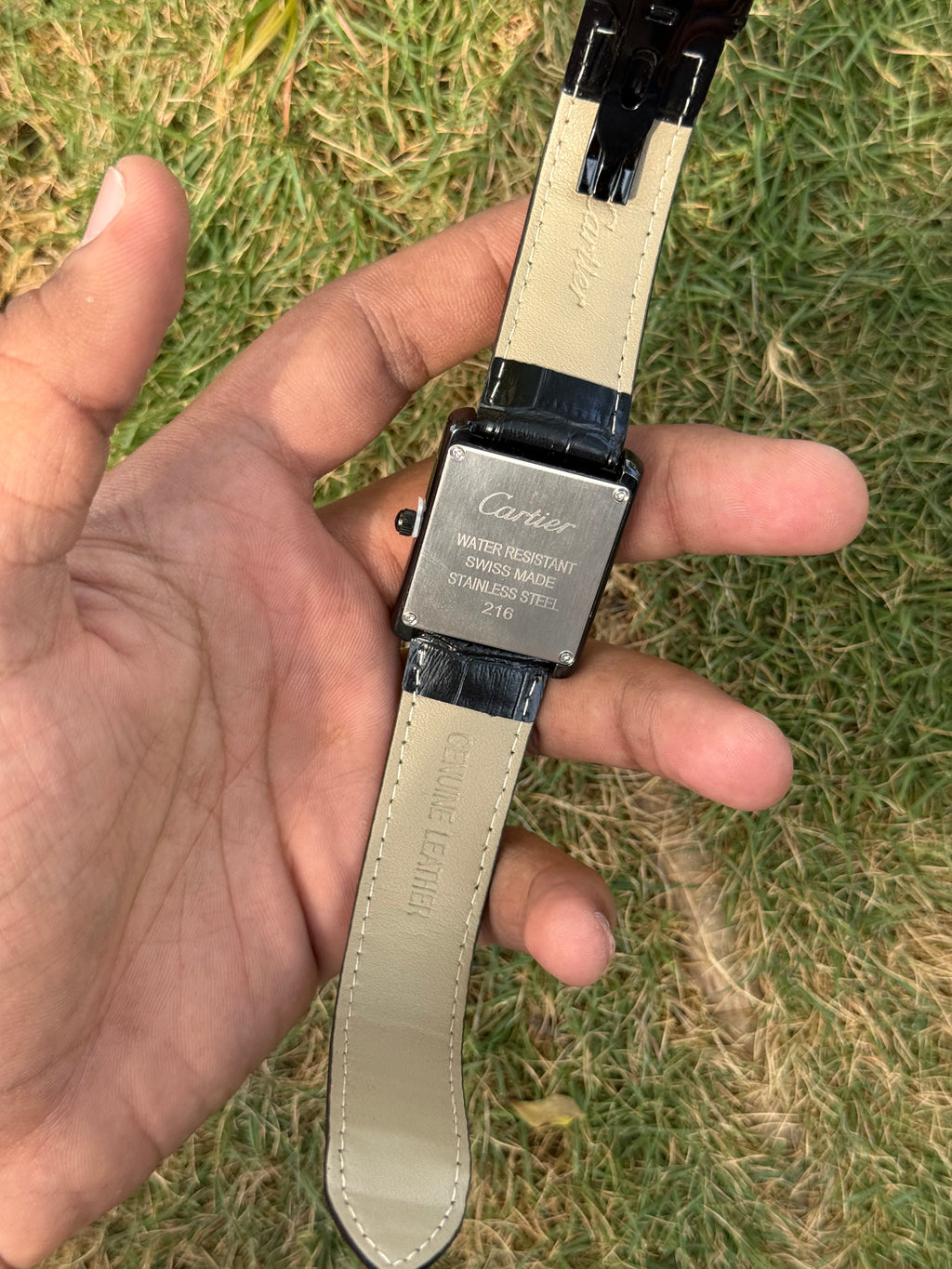 Cartier Tank Noir Edition Men's Watch