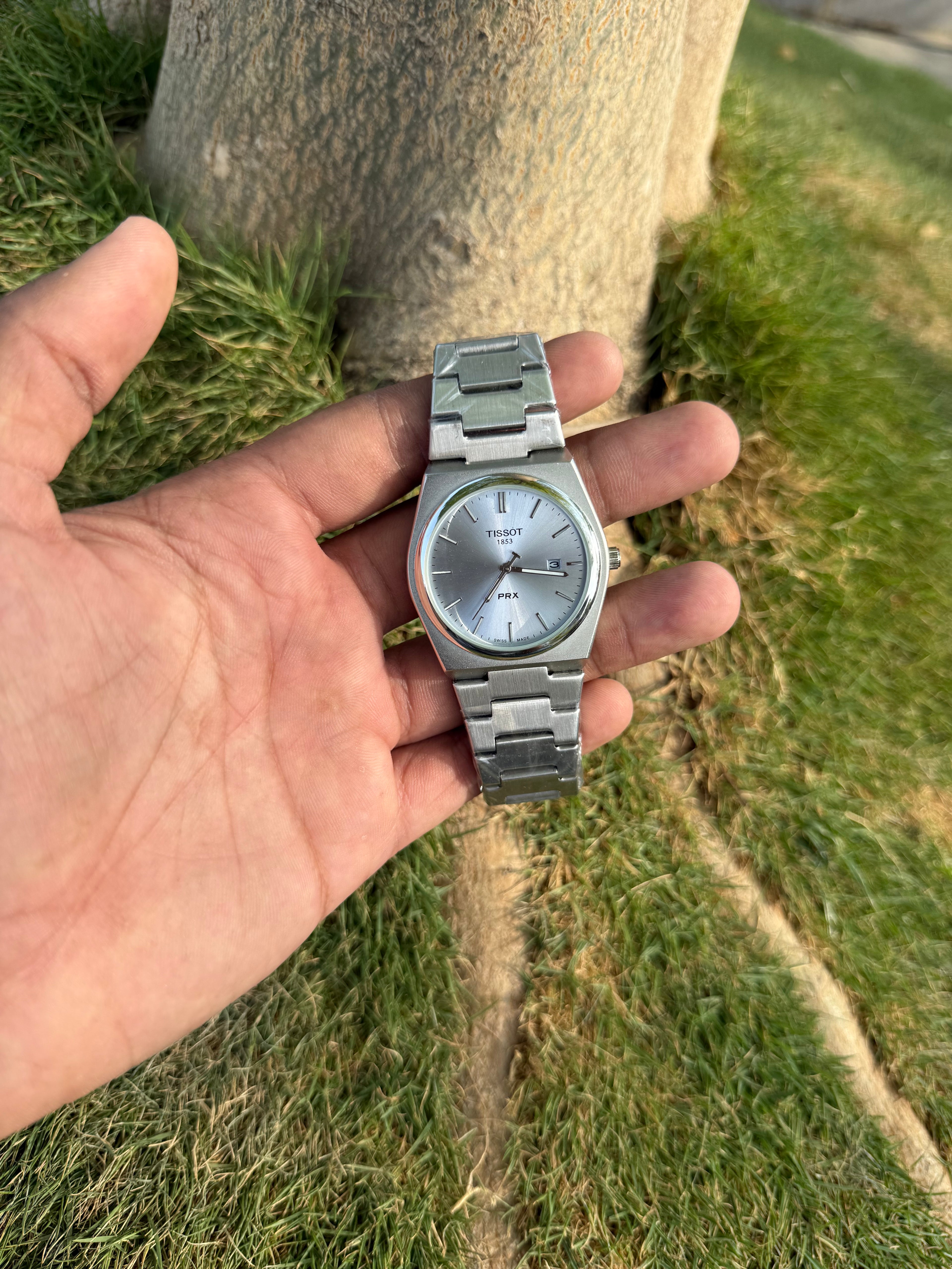 Tissot PRX Retro – Satin-Brushed Men's Watch