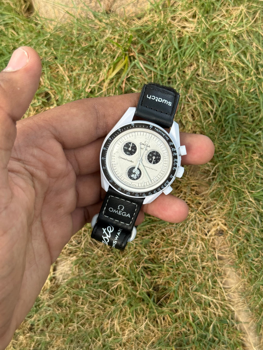 Omega x Swatch Moonswatch – Ultimate Panda Edition Men's Watch
