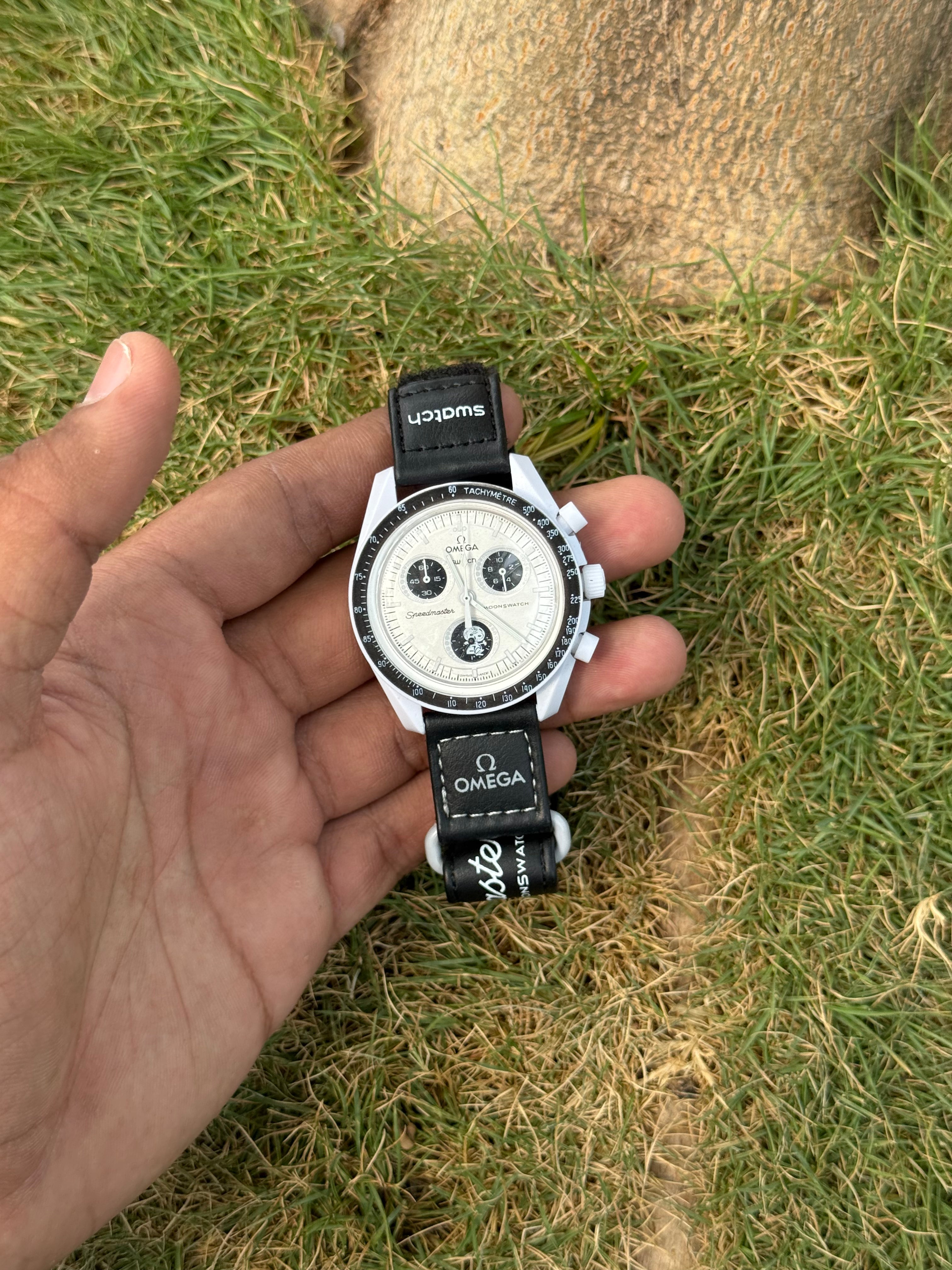 Omega x Swatch Moonswatch – Ultimate Panda Edition Men's Watch