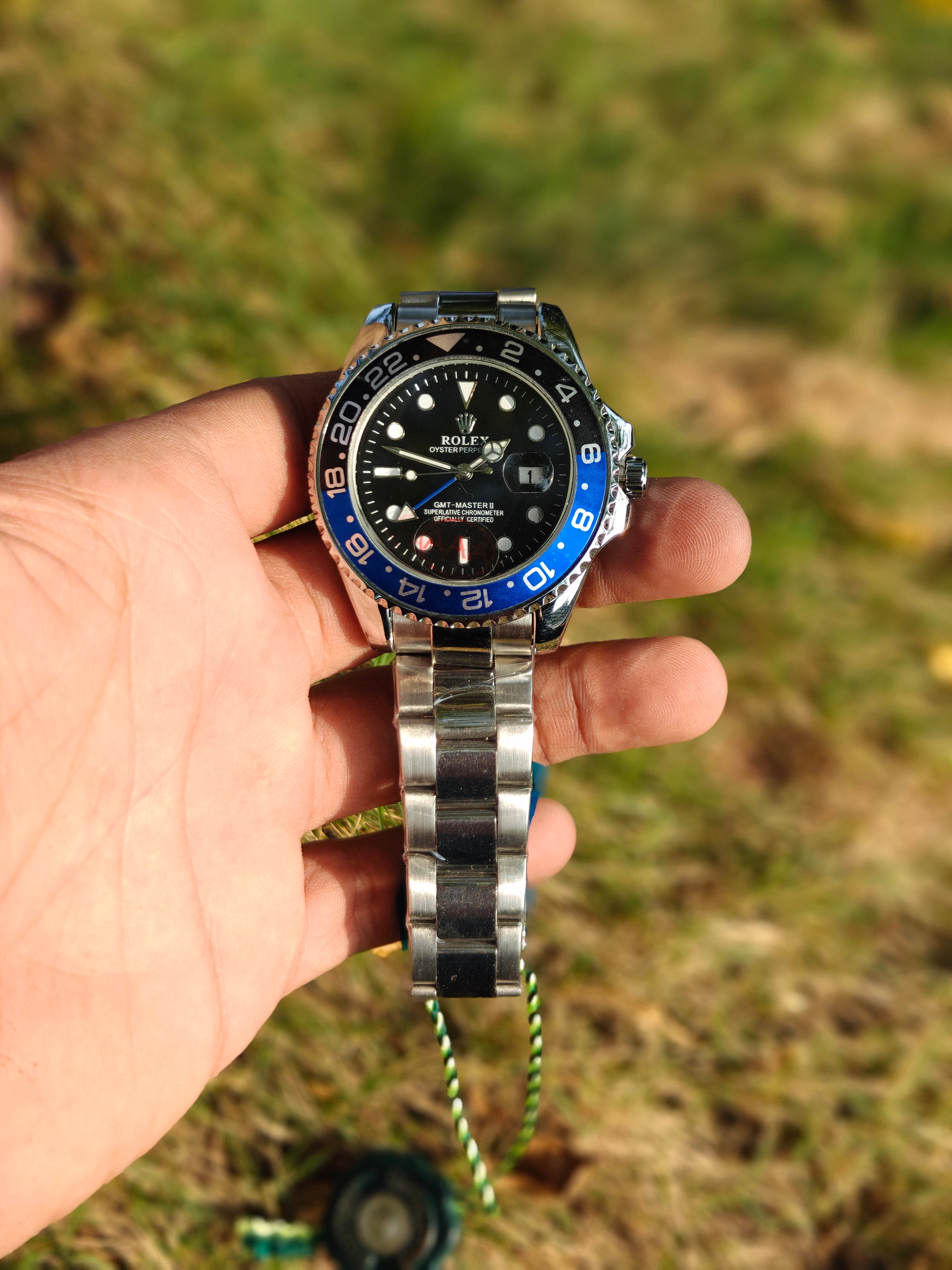 Rolex GMT-Master II "Batman" Edition Men's Watch