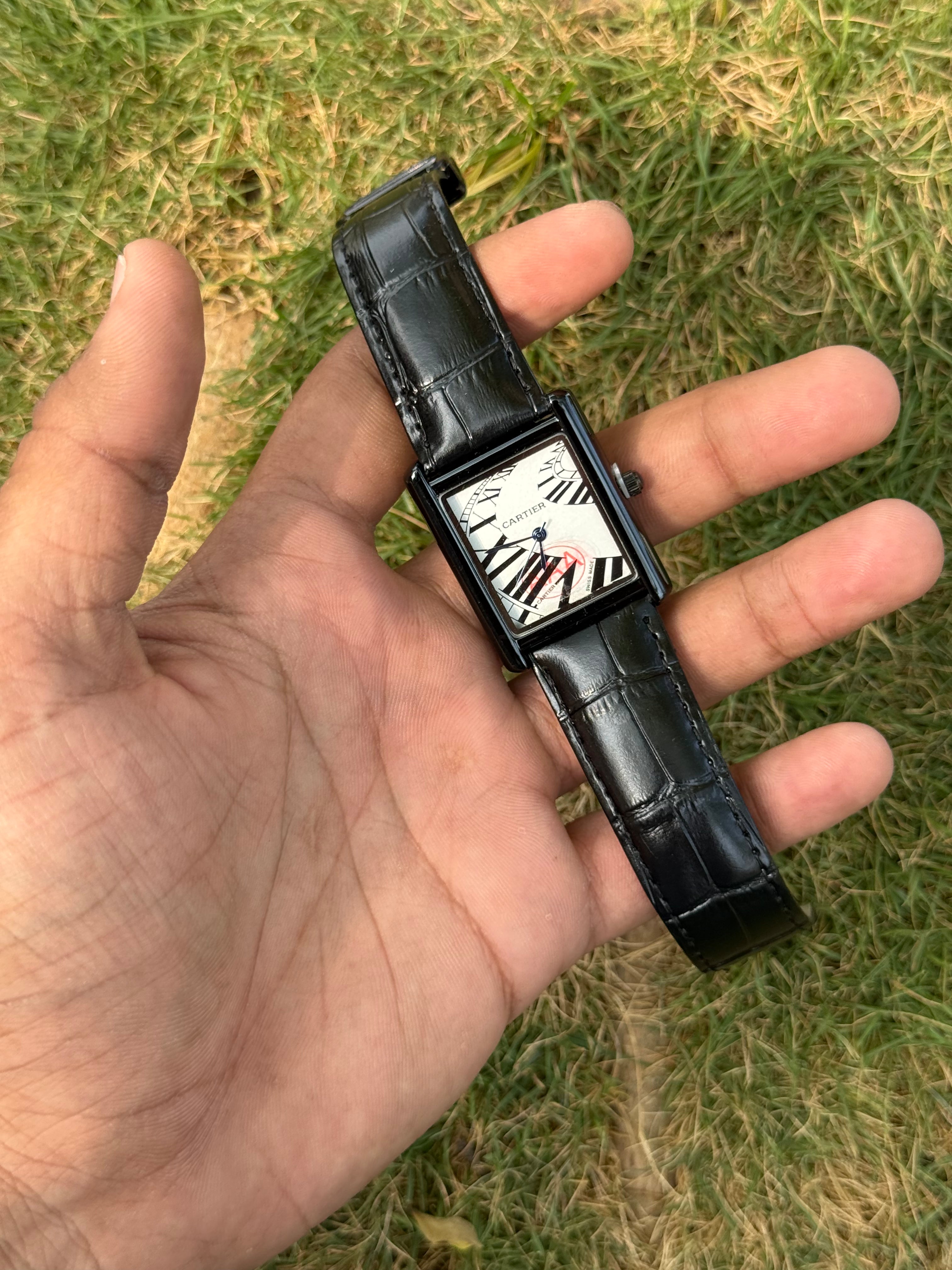 Cartier Tank Noir Edition Men's Watch