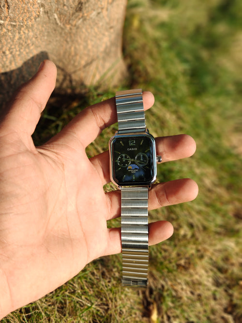 Casio Moon Phase Display Men's Watch